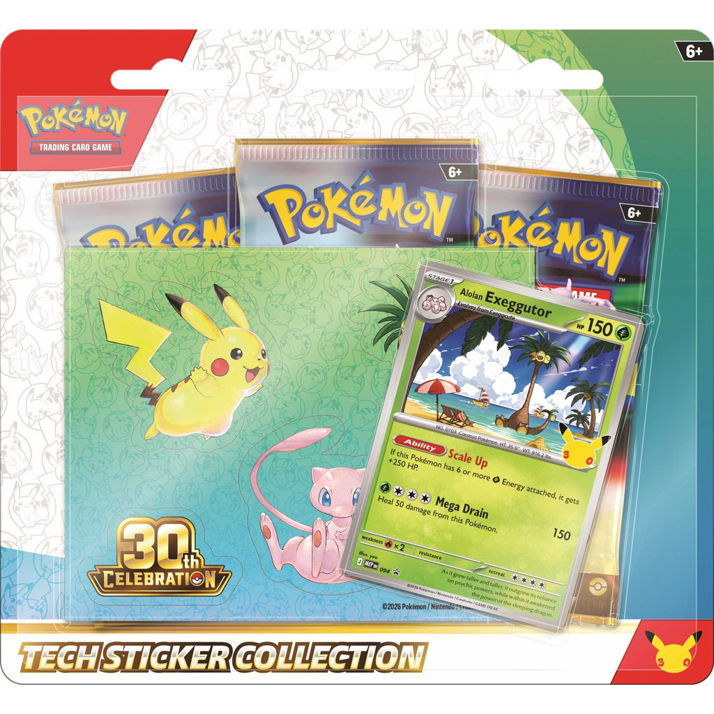 TCG: Tech Sticker Collection - Assorted - 30th Celebration