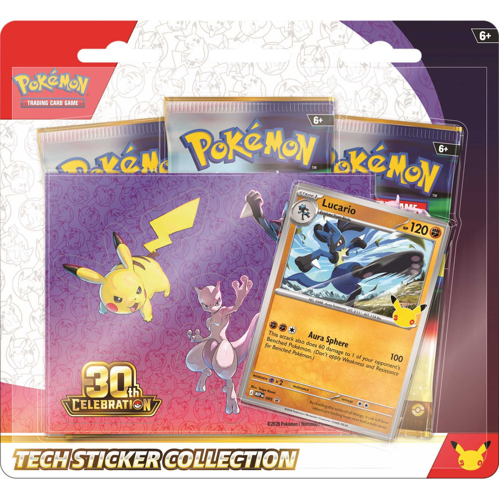TCG: Tech Sticker Collection - Assorted - 30th Celebration