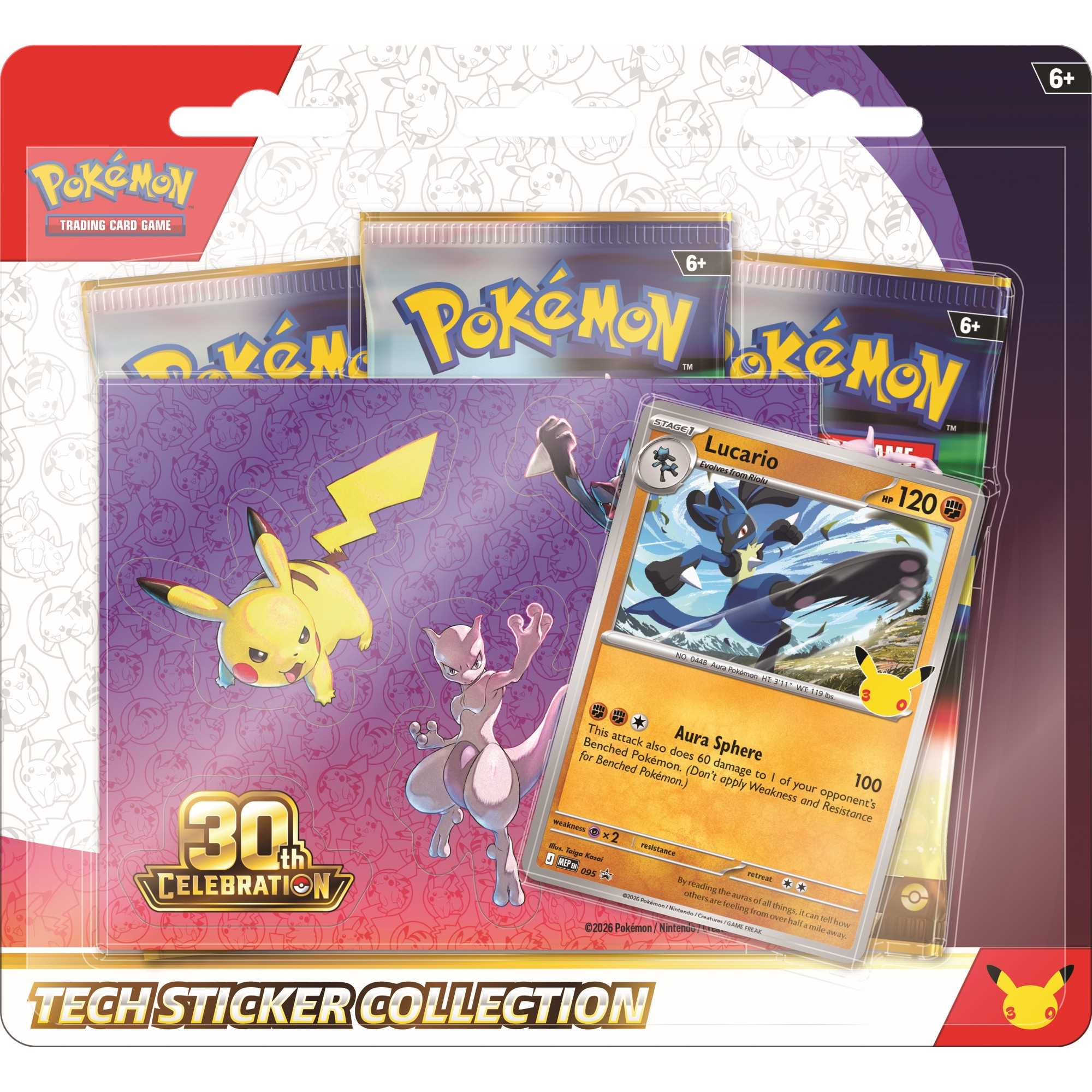 TCG: Tech Sticker Collection - Assorted - 30th Celebration