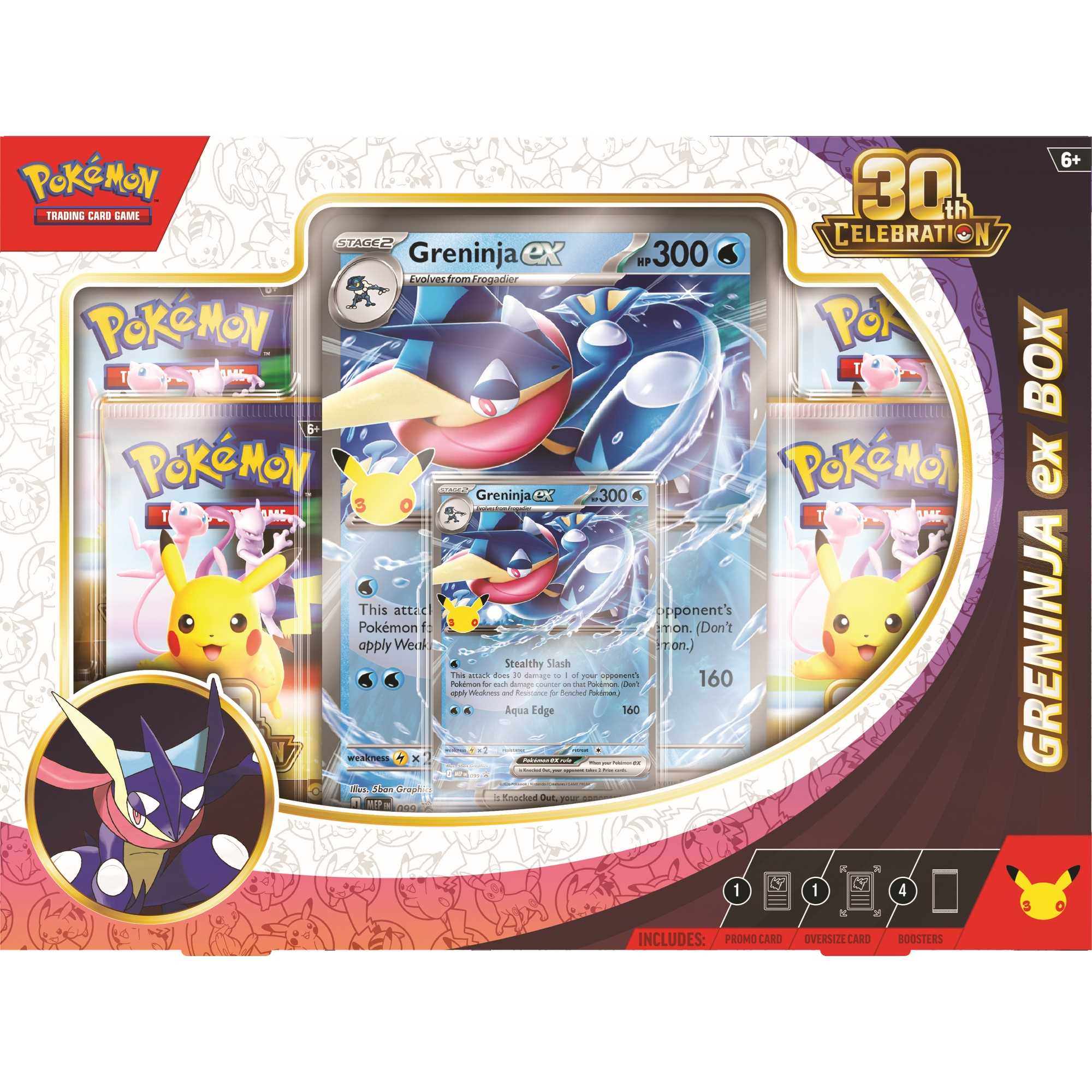 TCG: ex Box - Greninja - 30th Celebration