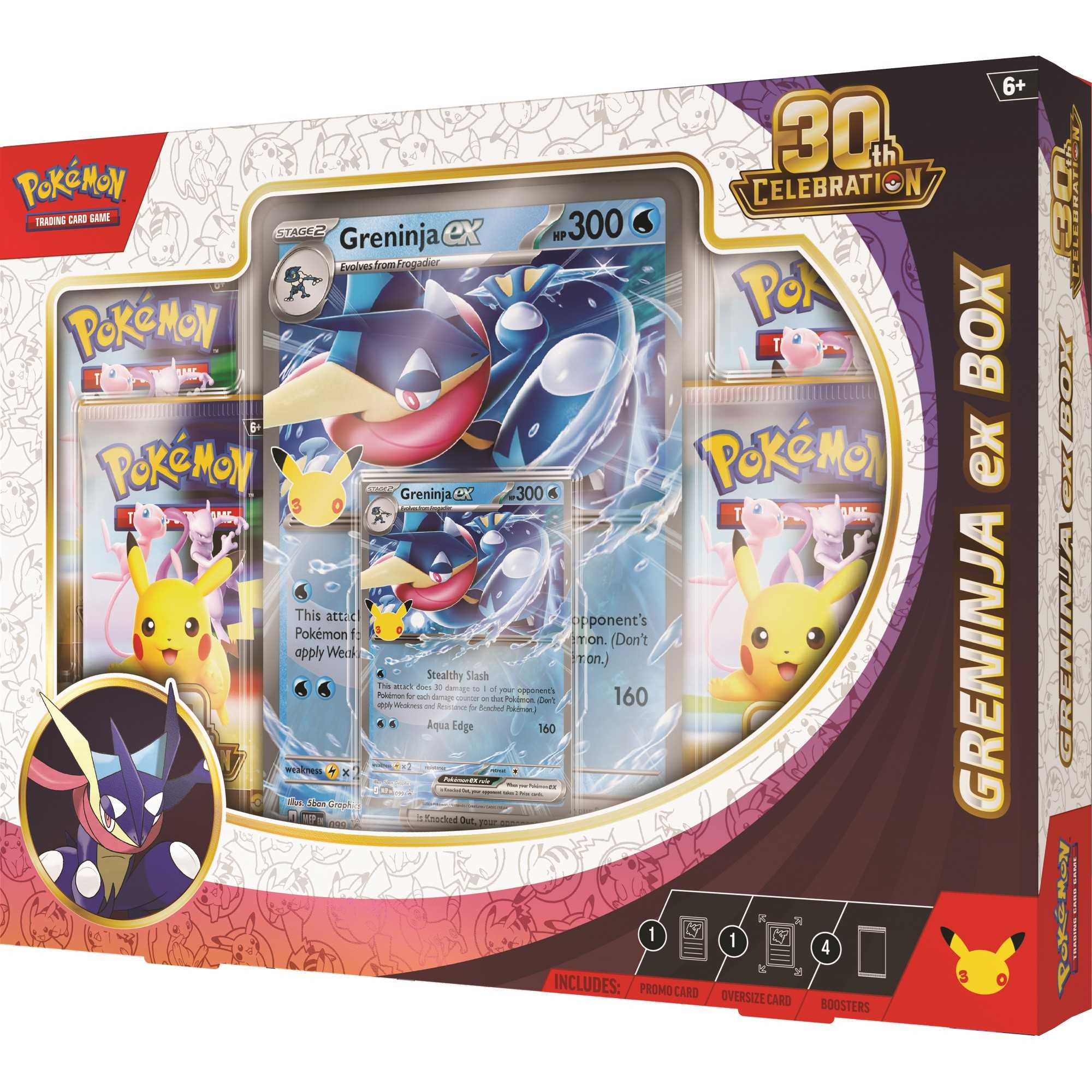 TCG: ex Box - Greninja - 30th Celebration