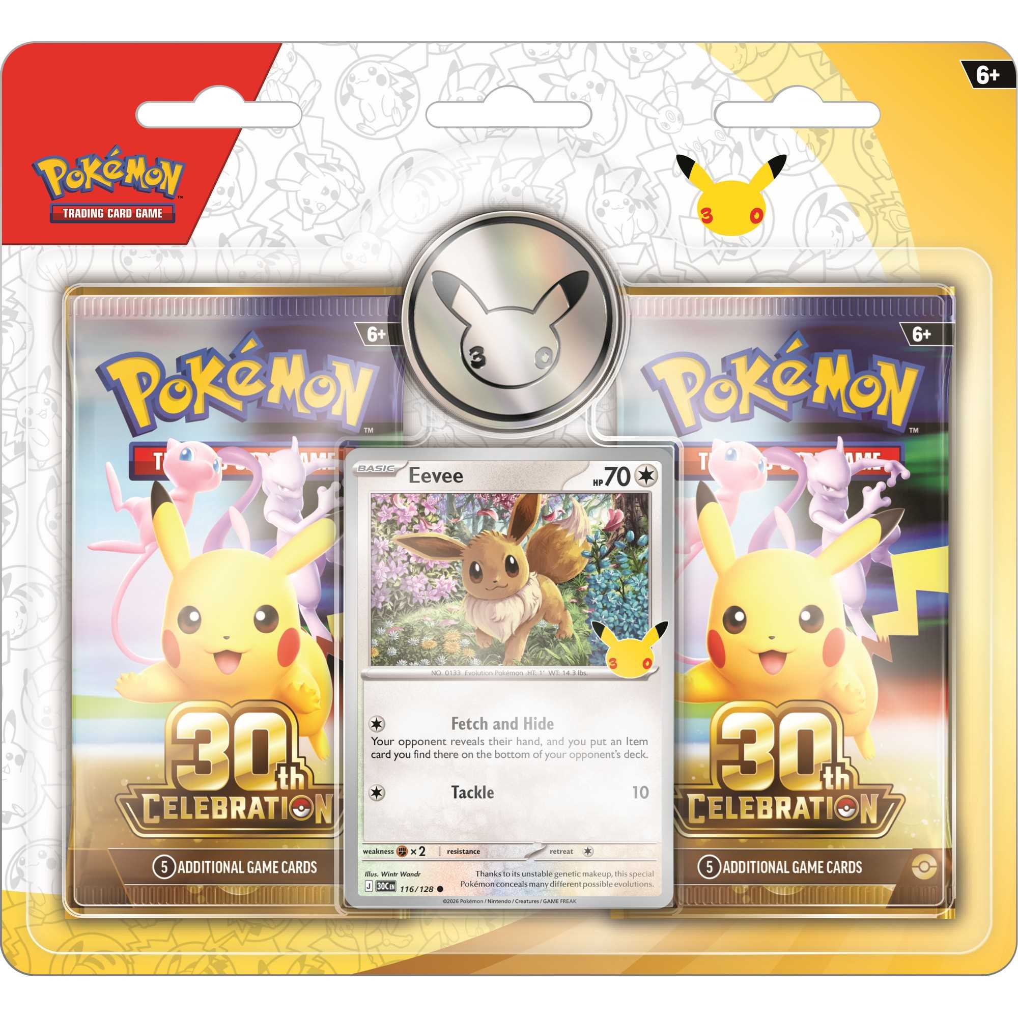 TCG: 2 pack Blister - 30th Celebration